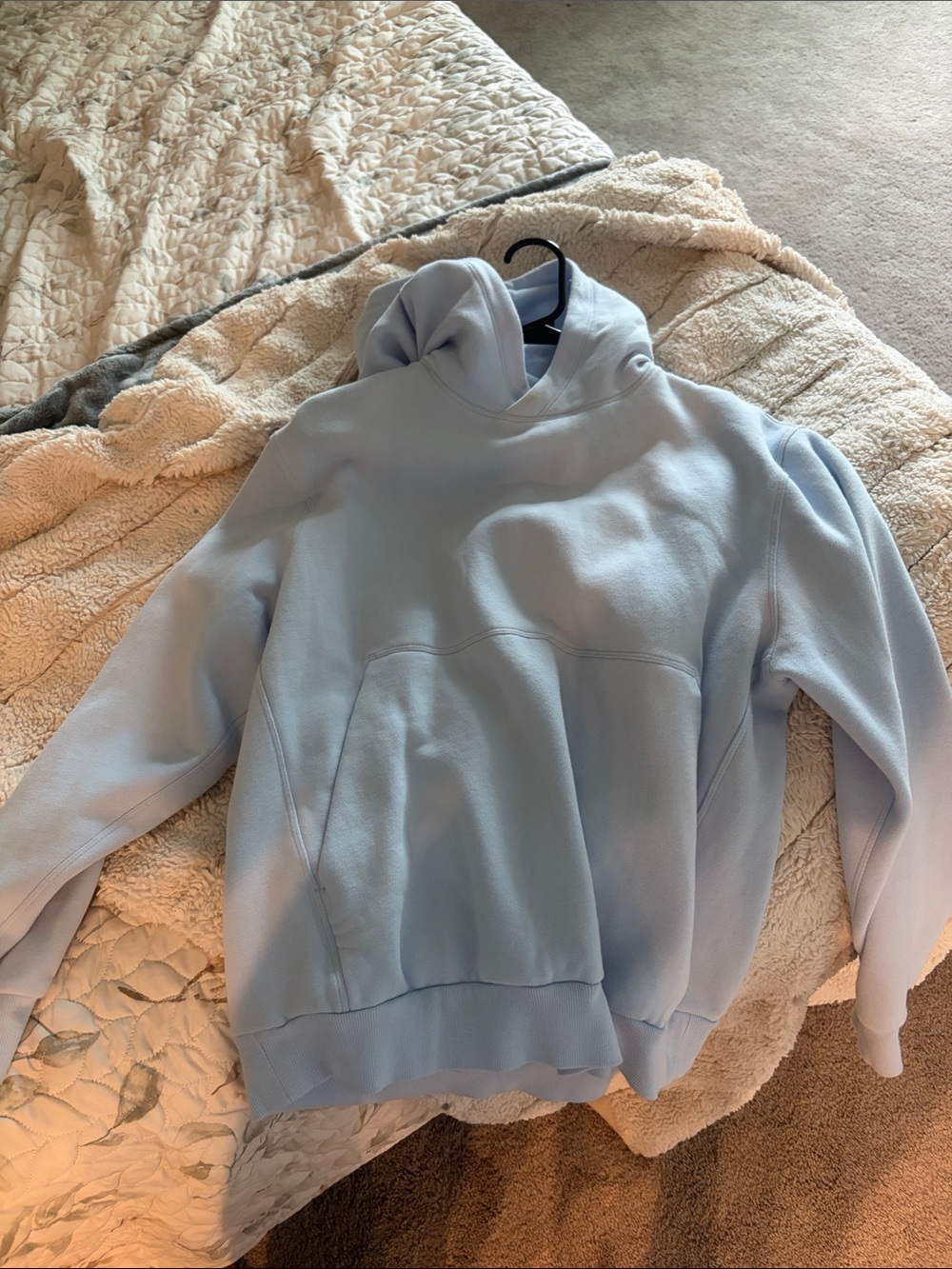 Light Blue Cozy Hoodie